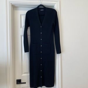 NAADAM 100% Cashmere Cardigan Dress